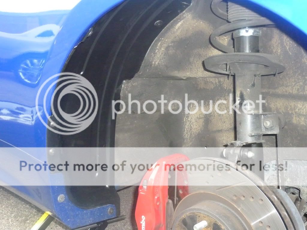 DIY Replacing the front wheel well liner Hyundai Genesis Forum